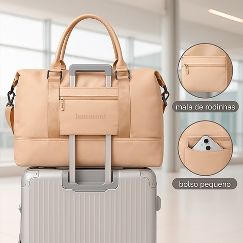 Bolsa Mala 4 em 1 com Bolsos Multifuncionais