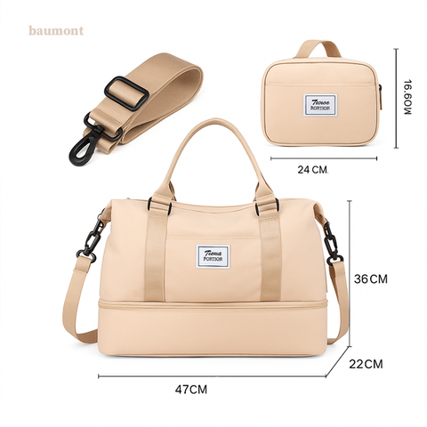 Bolsa Mala 4 em 1 com Bolsos Multifuncionais