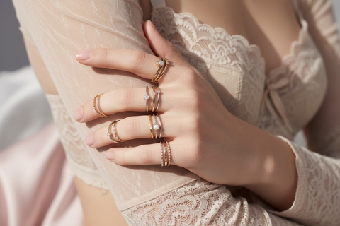 Anéis Femininos: Como Usar, Combinar e Criar Looks Incríveis