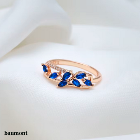 Anel Pétale Bleu - Baumont