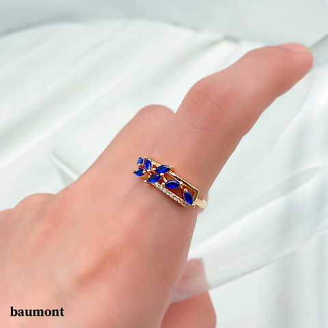 Anel Pétale Bleu - Baumont