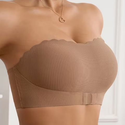 Sutiã Invisible Shape em Seda Gelo + Fecho Frontal [Pague 1 LEVE 2]