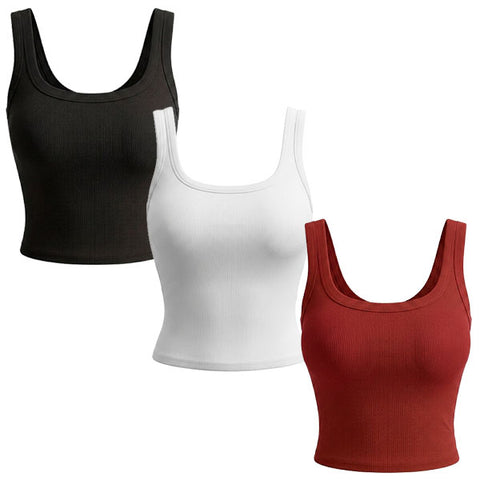 Kit 3 Blusas con tirantes ajustables
