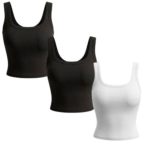 Kit 3 Blusas con tirantes ajustables