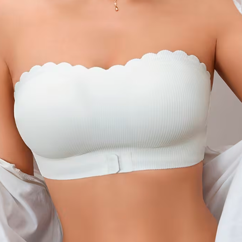 Sutiã Invisible Shape em Seda Gelo + Fecho Frontal [Pague 1 LEVE 2]