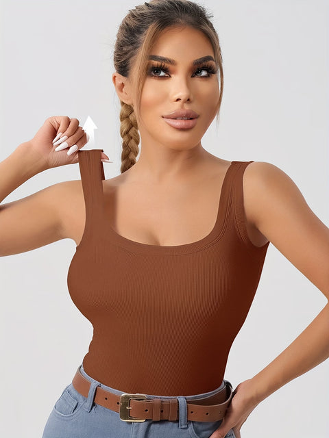 Kit 3 Blusinhas com Sutiã Embutido