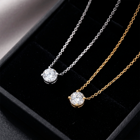 Colar Amalfi Baumont com Cristal de Safira