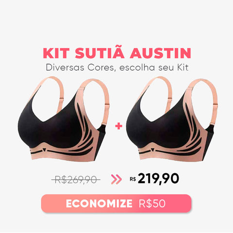 Kit Black Friday: Sutiã Austin Baumont