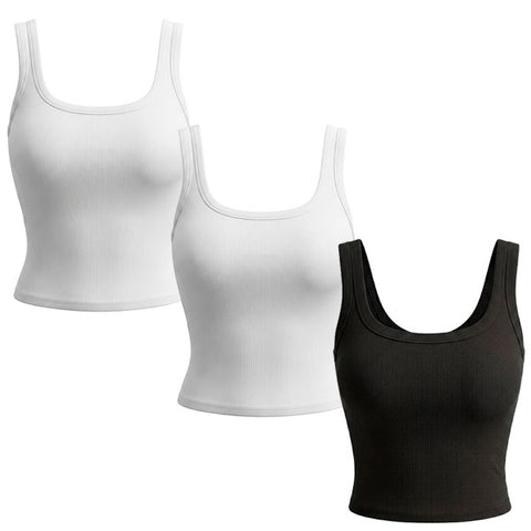 Kit 3 Blusas con tirantes ajustables