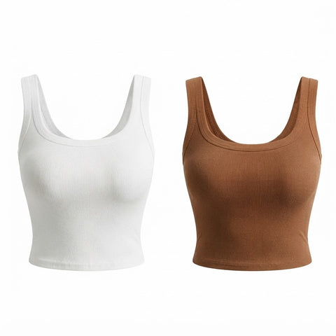 Kit Blusinhas Modeladoras com Sutiã Embutido