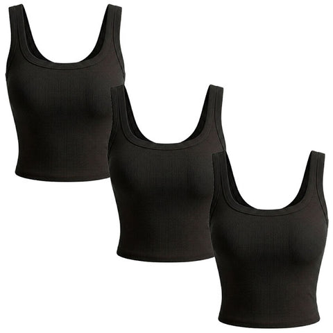 Kit 3 Blusas con tirantes ajustables