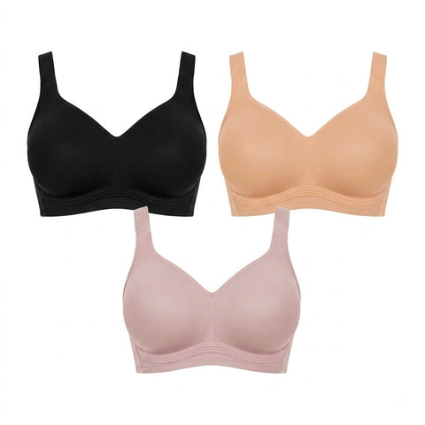 Kit Sutiã Modelador de Gel e Sem Aro Baumont