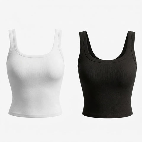 Kit Blusinhas Modeladoras com Sutiã Embutido