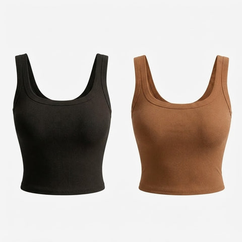 Kit Blusinhas Modeladoras com Sutiã Embutido