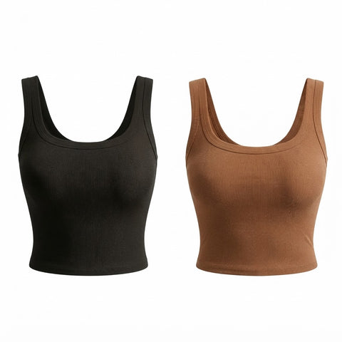Kit Blusinhas Modeladoras com Sutiã Embutido