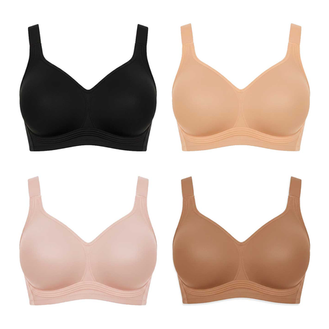 Kit Sutiã Modelador de Gel e Sem Aro Baumont